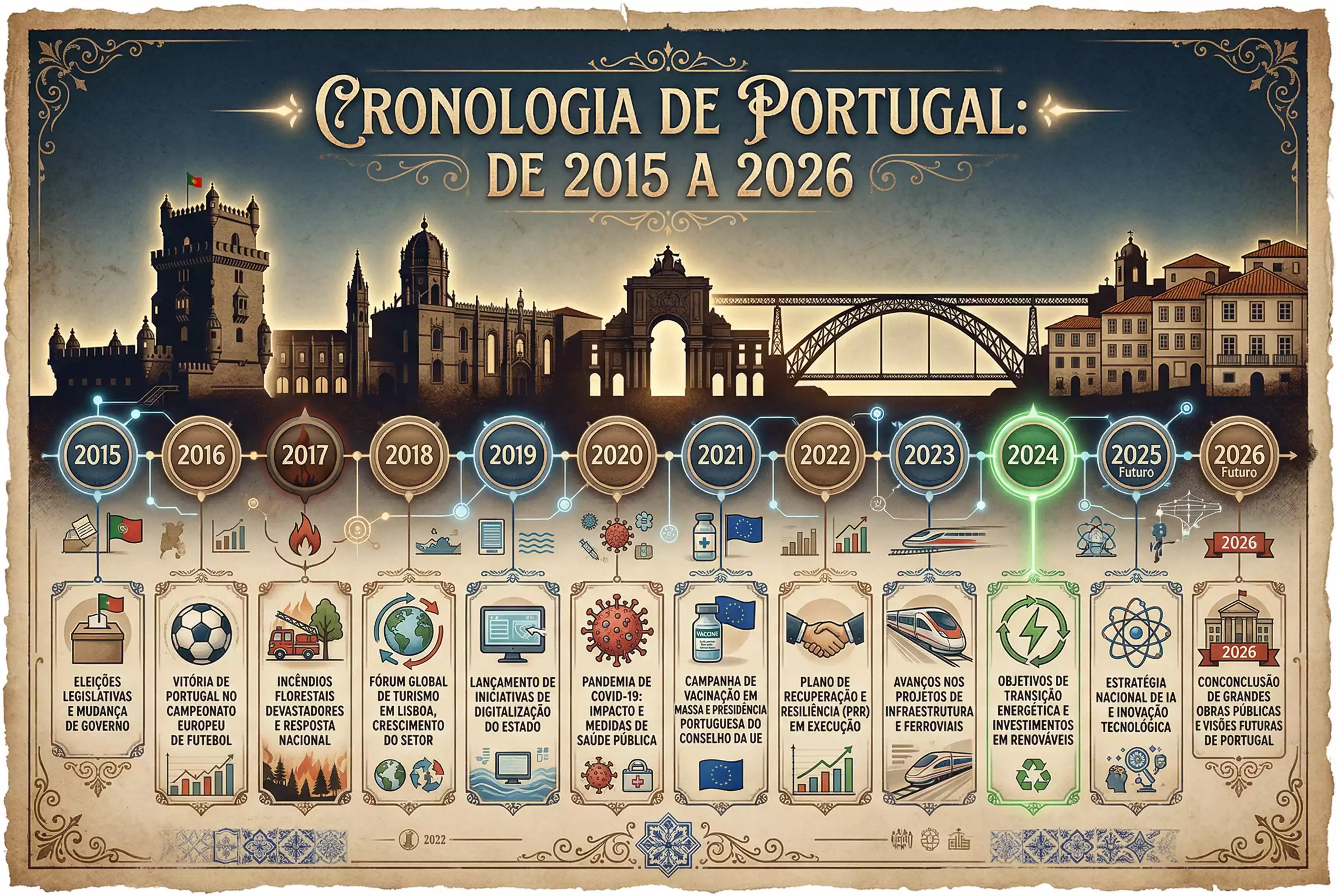 Linha do tempo das apostas desportivas em Portugal desde 2015